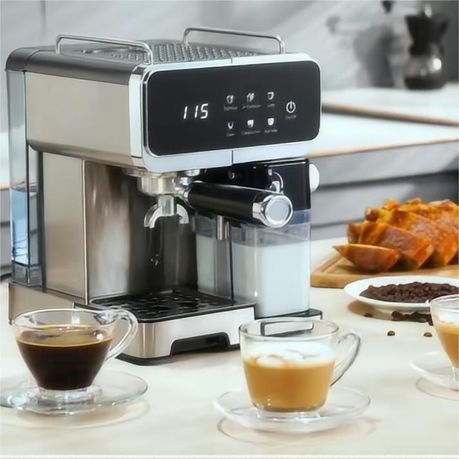 Touch Control Espresso Machine - ULKA Pump, Auto Milk Frother