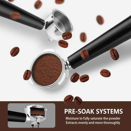 Touch Control Espresso Machine - ULKA Pump, Auto Milk Frother