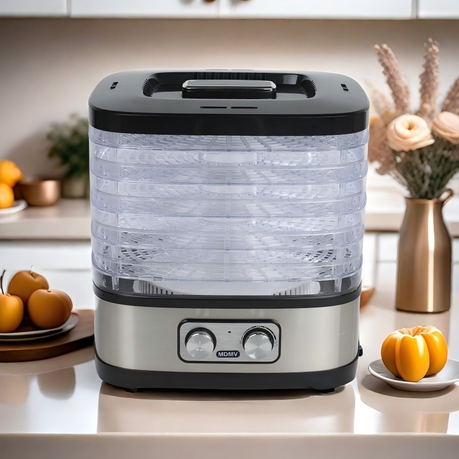 MDMV 240W Food Dehydrator - 5-Layer Mechanical Dryer for Fruits & Meat