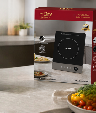 MDMV KSM-20AA 2000W Portable Induction Cooker with Rotary Control