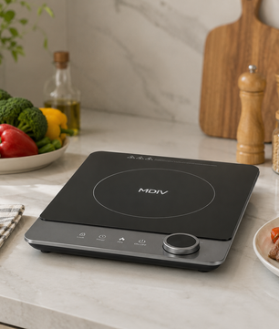 MDMV KSM-20AA 2000W Portable Induction Cooker with Rotary Control