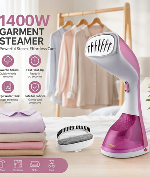 MDMV 1400W Handheld Garment Steamer with Continuous Steam