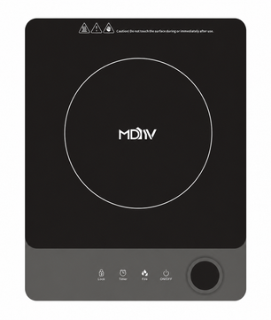 MDMV KSM-20AA 2000W Portable Induction Cooker with Rotary Control