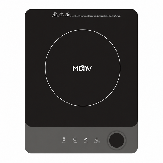 MDMV KSM-20AA 2000W Portable Induction Cooker with Rotary Control