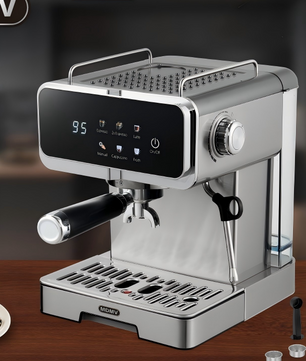 MDMV 20Bar Espresso Coffee Machine -Italian ULKA Pump, 51mm 1.6L Tank 1350W