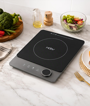 MDMV KSM-20AA 2000W Portable Induction Cooker with Rotary Control